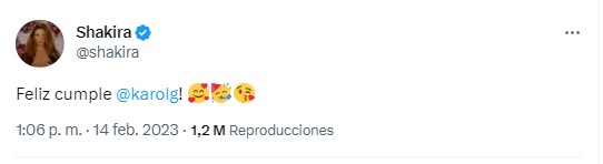 Shakira A Karol G