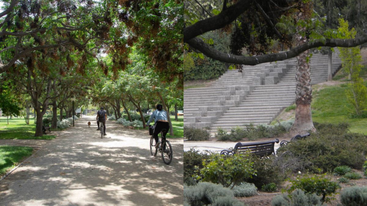 El parque perfecto para desconectarse del trabajo en Santiago: en el centro de la ciudad y con un increíble mirador