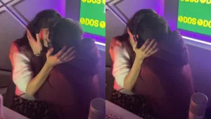 ¡Paren todo! Lorena Capetillo y Eyal Meyer sorprendieron a todos con un romántico beso