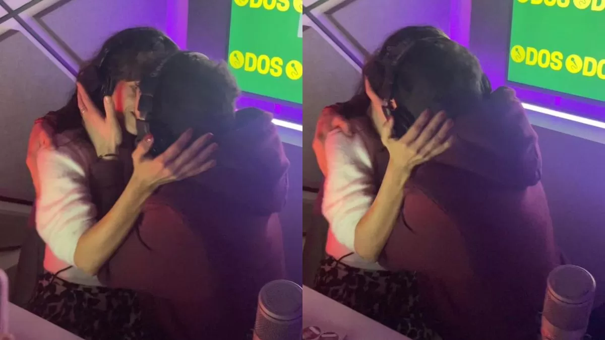 ¡Paren todo! Lorena Capetillo y Eyal Meyer sorprendieron a todos con un romántico beso