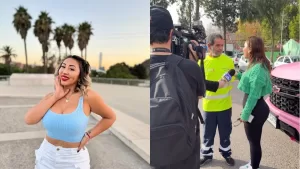 El aplaudido gesto de Naya Fácil con un recolector de basura chileno: "Todos deberíamos tener los valores..."